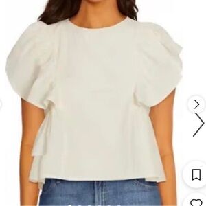 Wildfox Cream Top XS